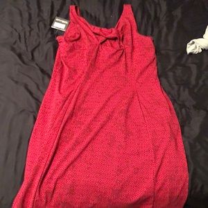 Red dress